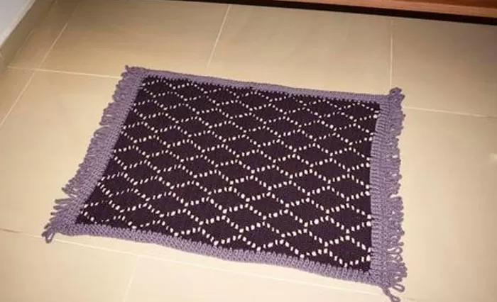 tapete de croche