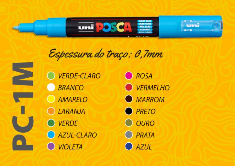 Caneta Posca – Uni-Ball