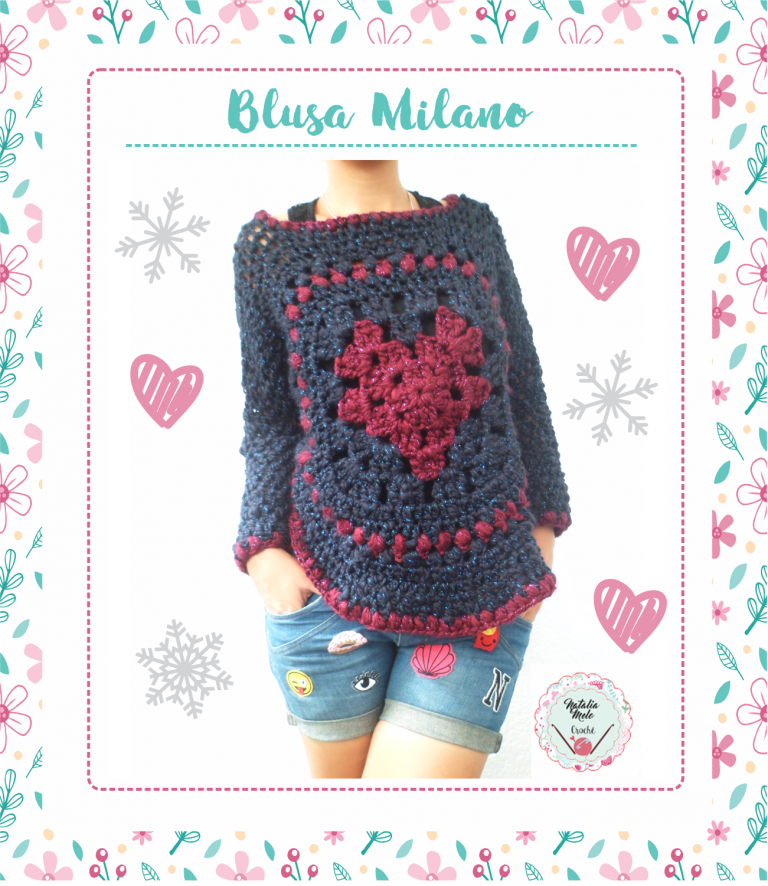 Blusa Milano – Natalia Melo Crochê