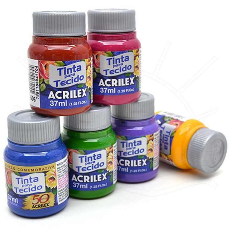 As Melhores Tintas para Pintura em Tecido