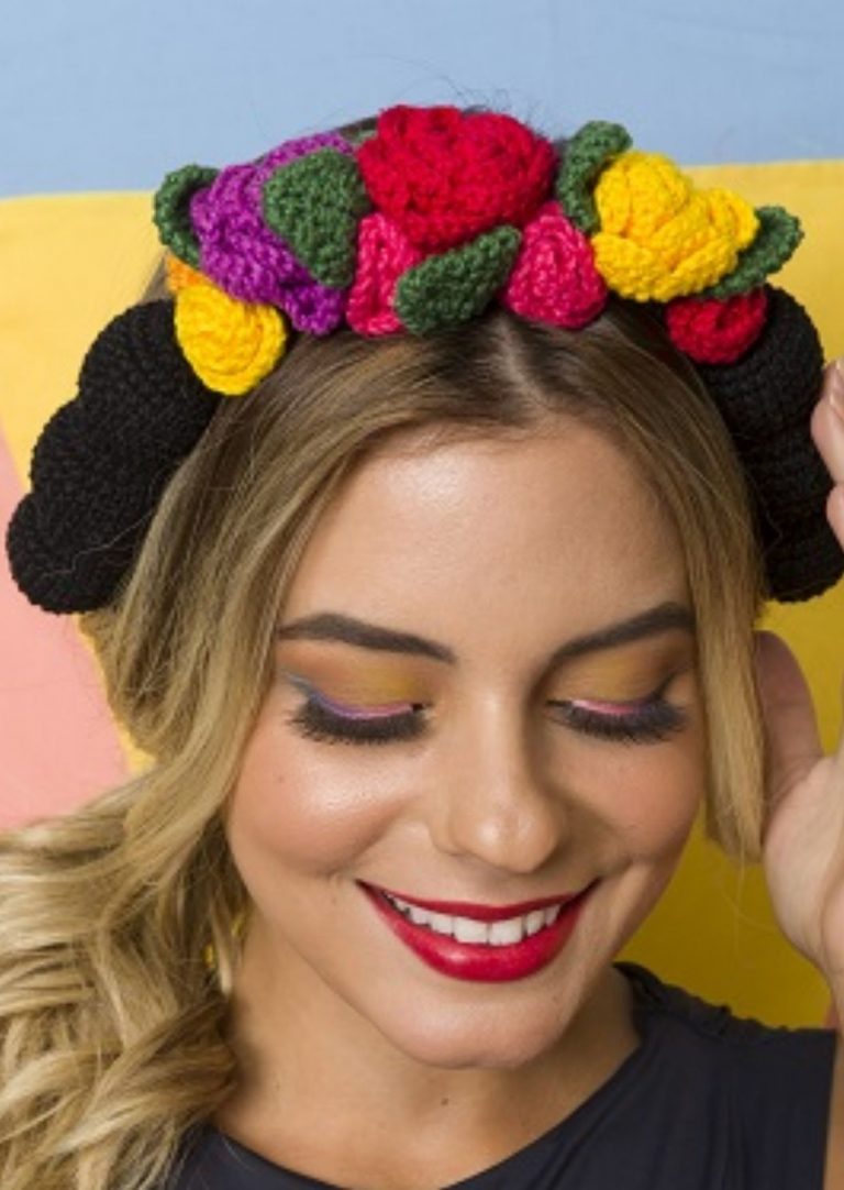 Receita Tiara Frida com Fio Amigurumi