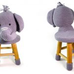 Capa de Crochê para Banco Elefante com Barroco Maxcolor