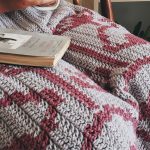 Manta de Crochê Japandi com Lã Kotini