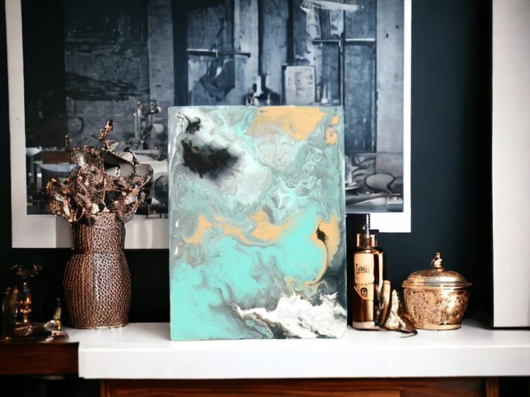 Fluid Art com Médium Fluidificador Corfix – Receita