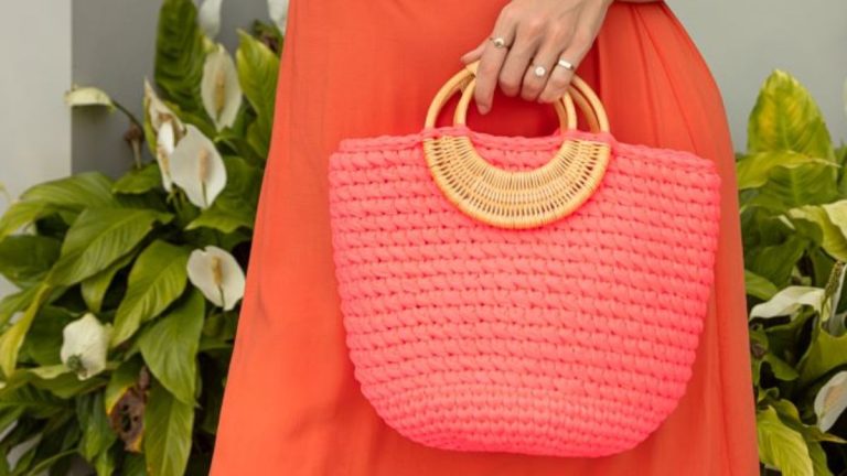 Receita Bolsa Summer de Crochê com o Fio de Malha Premium