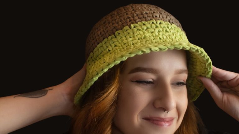 Receita Bucket Hat de Crochê com o Fio Papier