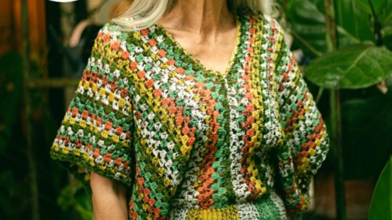 Receita Blusa de Crochê com o Fio Dengo