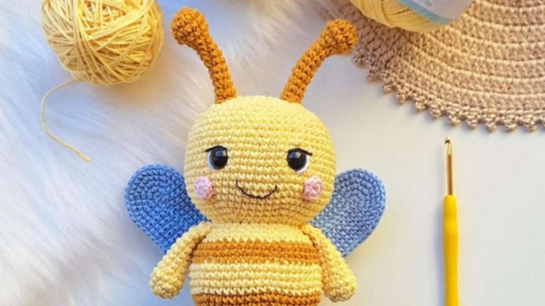 Receita Amigurumi Abelha Belle com a Linha AmiguLove
