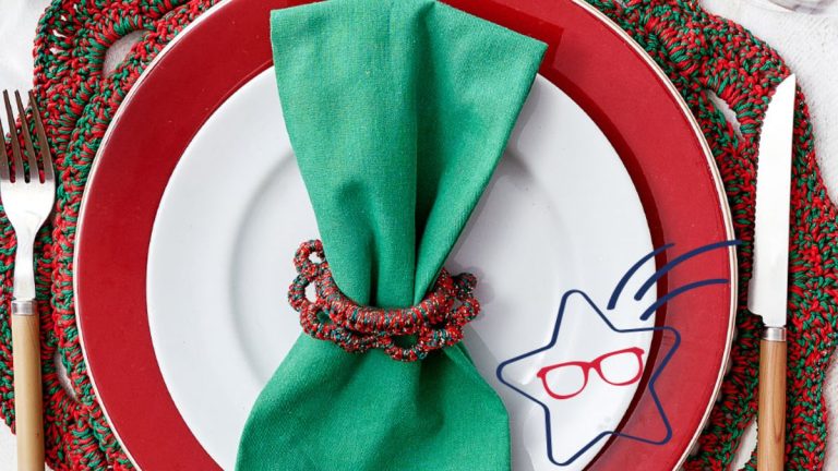 Receita Lugar Americano Lili de Crochê com a Linha Bella