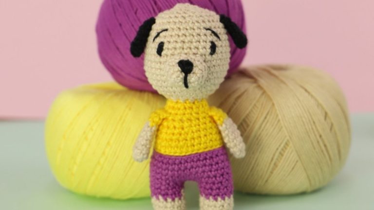Receita Dog Dobby de Crochê com o Fio Amigurumi Slim