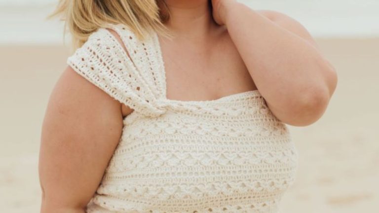 Receita Blusa Alva de Crochê com a Linha Anne