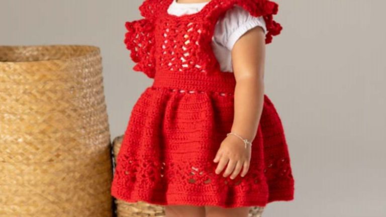 Receita Vestido Amor de Crochê com o Fio Premier