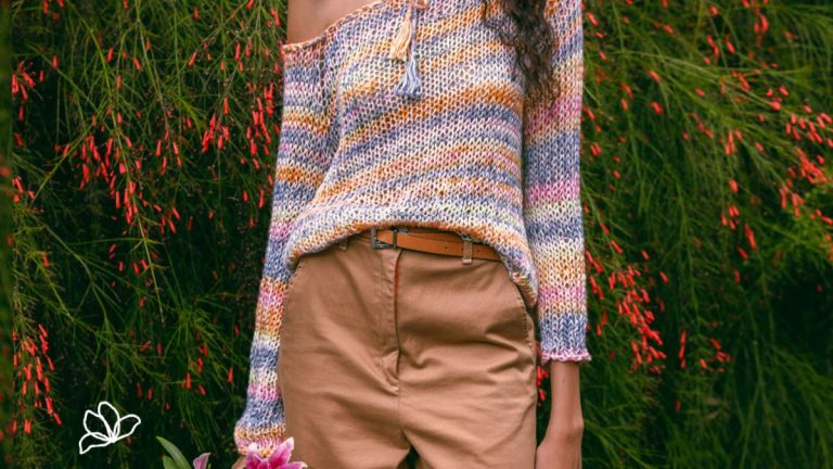 Receita Blusa Bailarina de Tricô com o Fio Tulipa