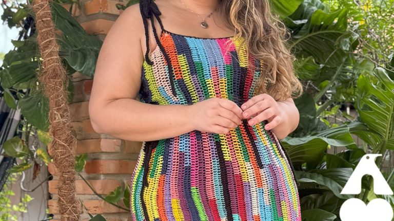 Receita Vestido Euforia de Crochê com a Linha Bella