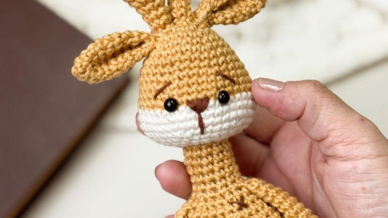 Receita Girafa Luz de Crochê com o Fio Amigurumi