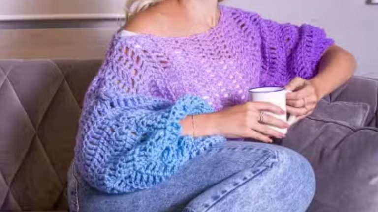 Receita Cropped e Meia de Crochê com o Fio Cute e Model