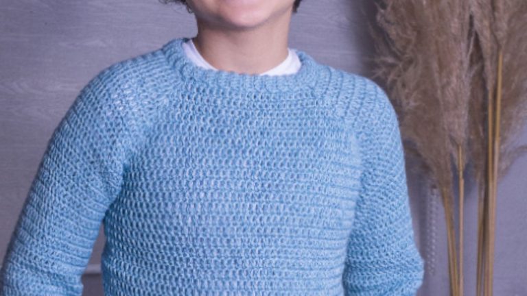 Receita Blusa Infantil de Crochê com o Fio Trendy