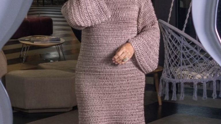 Receita Vestido de Crochê com o Fio Lumi