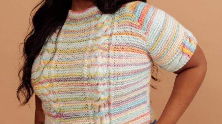 Receita Blusa de Tricô com o Fio Lúdico