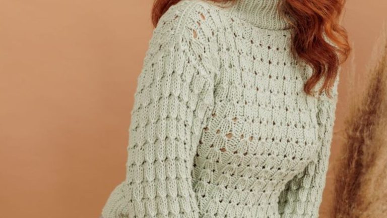 Receita Blusa Água Doce de Tricô com o Fio Âme