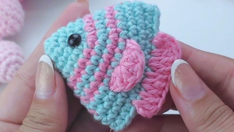 Receita Peixinho em Amigurumi com o Fio Natural Algodón
