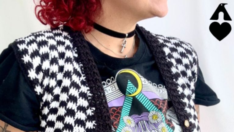 Receita Colete Rocker de Crochê com o Fio Balloon