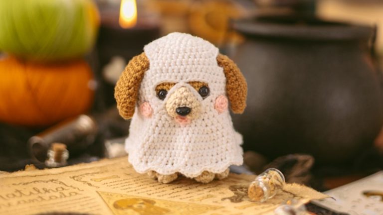 Receita Cãotasminha de Crochê com o Fio Amigurumi