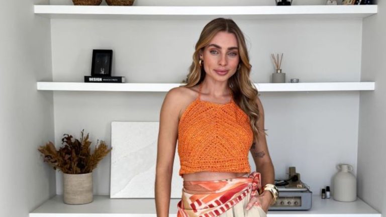 Receita Cropped Sunset de Crochê com o Fio Lolita