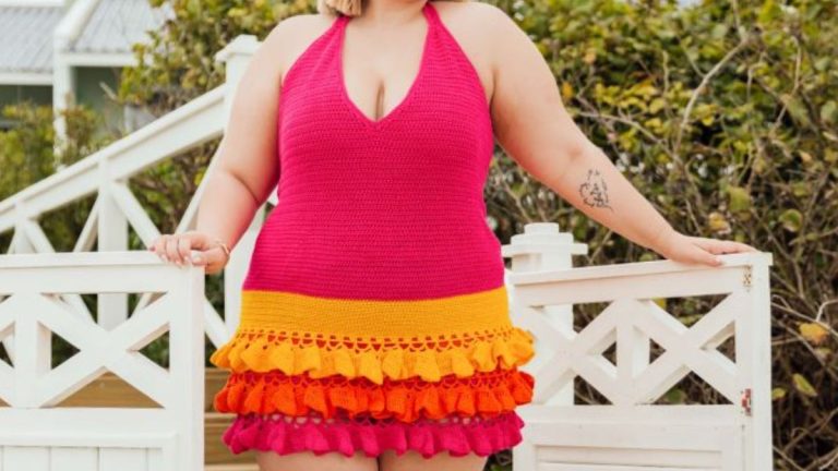 Receita Vestido Summer de Crochê com a Linha Charme