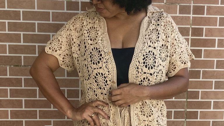 Receita Conjunto Calmaria de Crochê com a Linha Bella Fashion