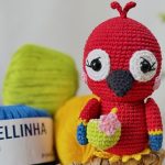 Receita Arara Vermelha com a Linha Bellinha Amigurumi Design sem nome (47)