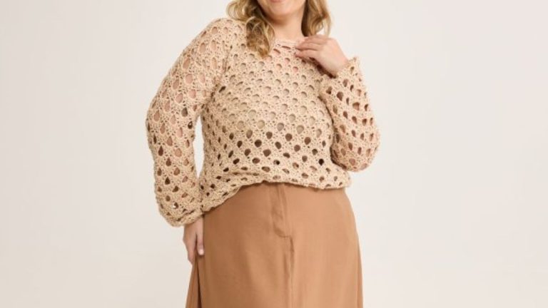 Receita Blusa Julieta de Crochê com a Linha Lolita