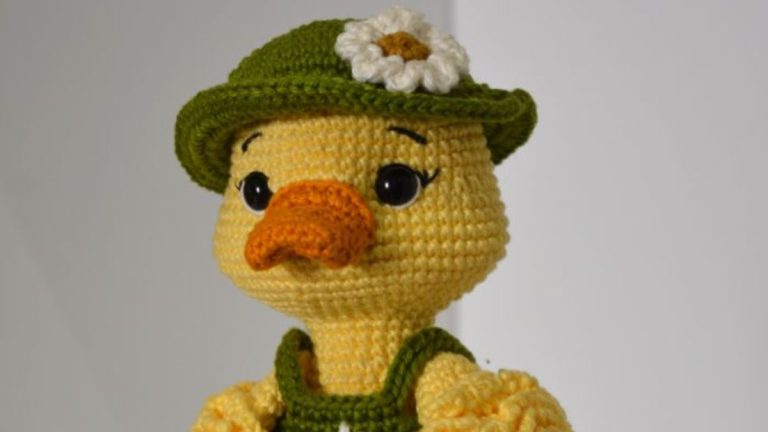 Receita Patinha Tulipa de Crochê com o Fio Amigurumi