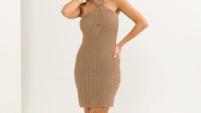 Receita Vestido Namíbia de Crochê com a Linha Verano