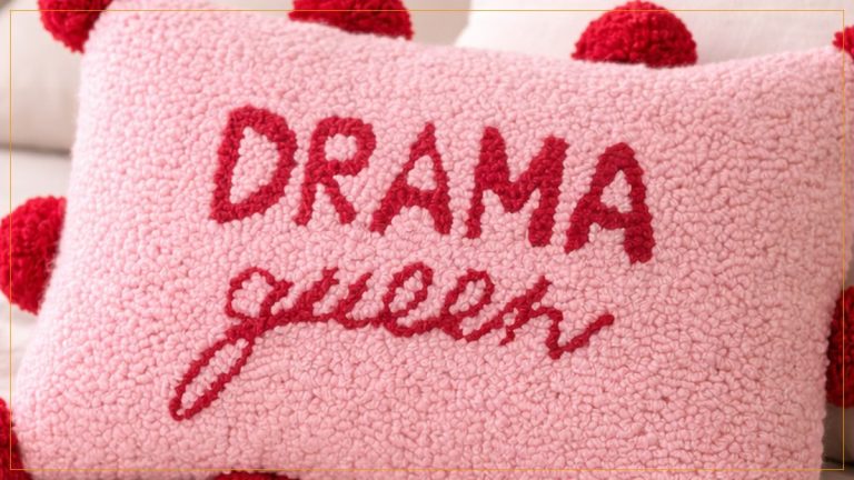 Almofada Drama Queen em Punch Needle com Lã Paratapet – Receita