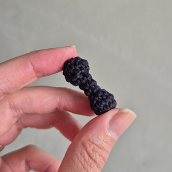 amigurumi fitness maromba halteres