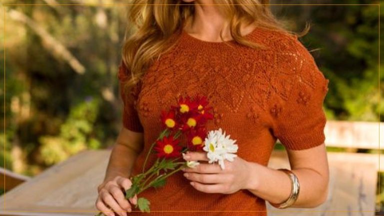 Blusa Artila de Tricô com Linha Queen 5/2 – Receita com Gráfico