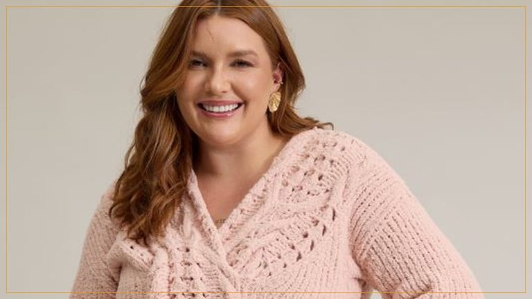 Blusa Glacê de Tricô com Fio Ternura Círculo – Receita com Gráfico