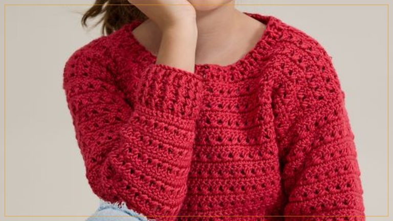 Blusa Maravilha de Crochê com Fio Hobby Baby e Kids – Receita com Gráfico