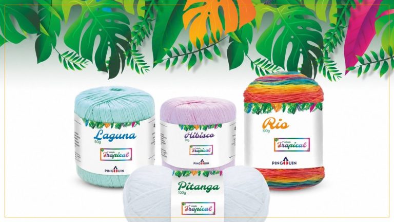 4 Fios da Coleção Verão Tropical Pingouin: Conheça Todos