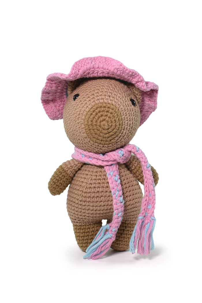 Capivara Amigurumi de Crochê com Fio Amigurumi Soft Círculo