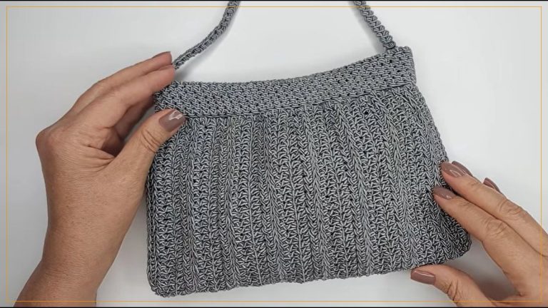 Clutch de Crochê com Fio Cisne Original – Receita