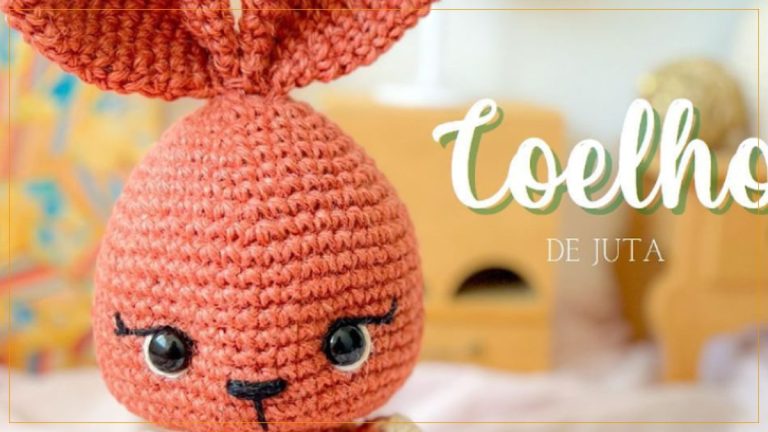 Coelha de Juta com Fio Tapajós – Amigurumi Rústico e Encantador