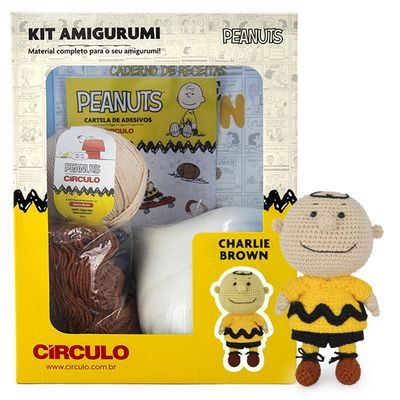Kit Amigurumi Charlie Brown