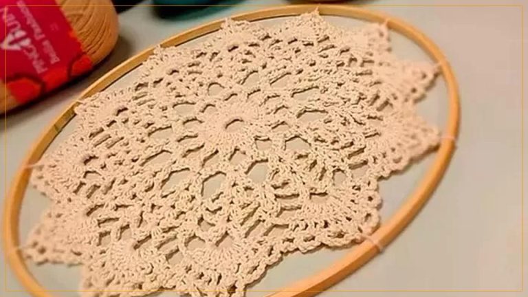 Mandala de Crochê com Linha Bella Amigurumi – Receita com Gráfico