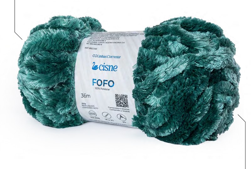 Cisne Fofo — Chunky volumoso