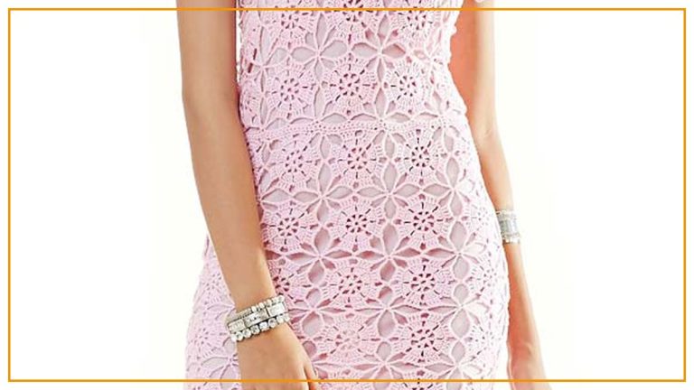 Vestido Verão de Crochê com Linha Anne 500 — Receita com Gráfico