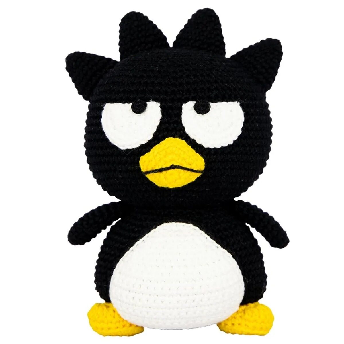 Amigurumi Badtz-Maru em crochê — Kit Hello Kitty and Friends Círculo