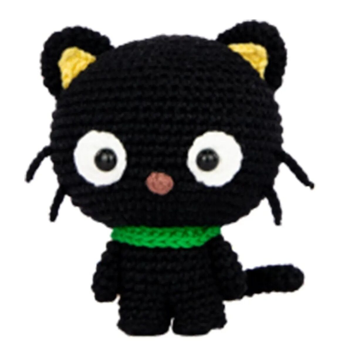 Amigurumi Chococat em crochê — Kit Hello Kitty and Friends Círculo