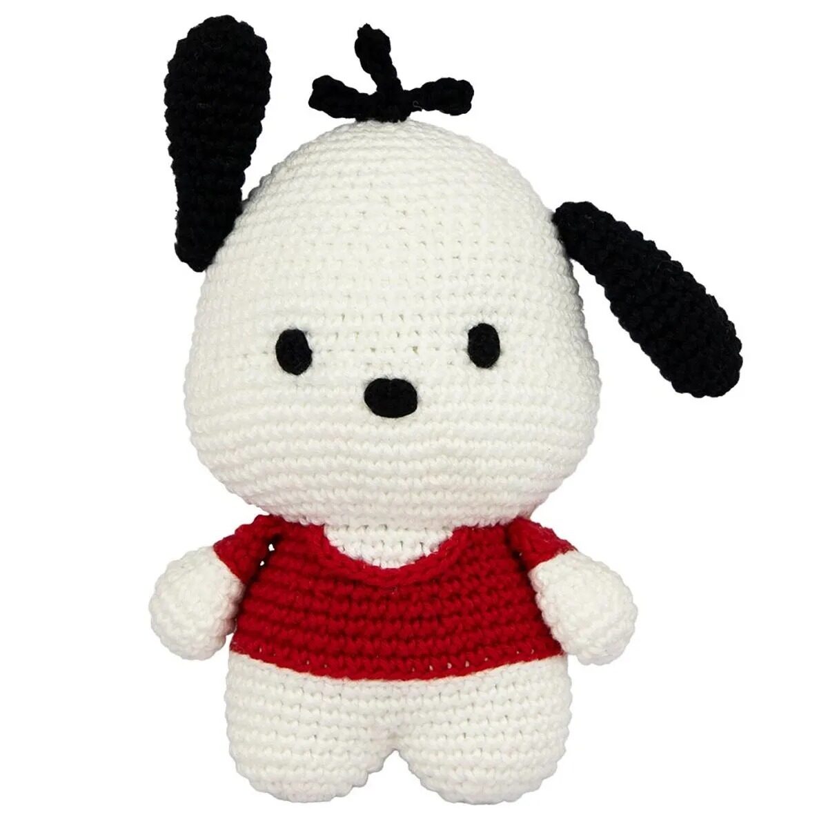 Amigurumi Pochacco em crochê — Kit Hello Kitty and Friends Círculo